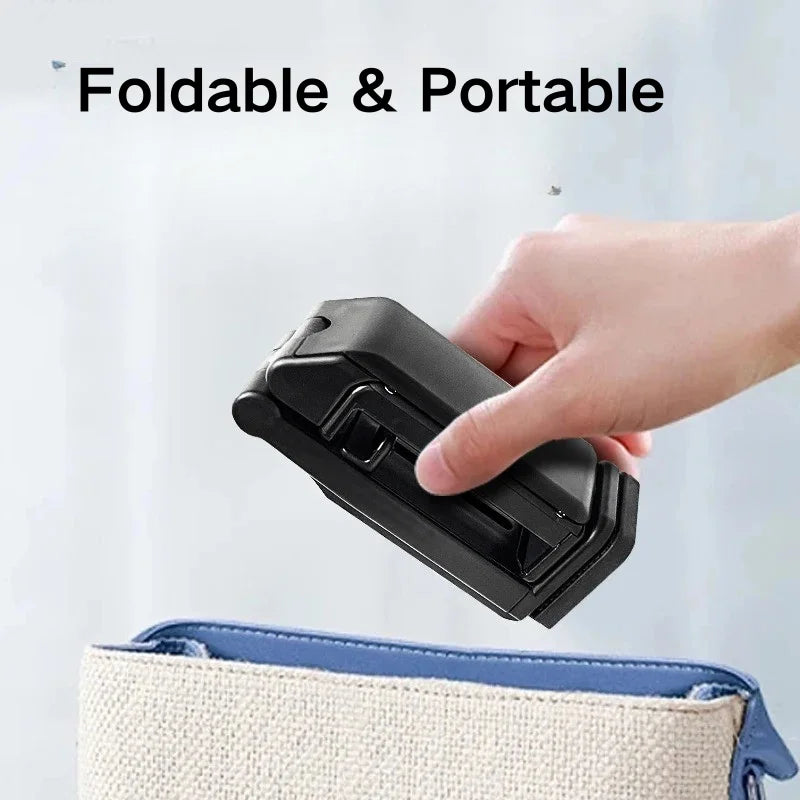 Grön/ Rosa - Hopfällbara mobilstativ är perfekt för UGC, flygresor, tågresor, bil och skrivbord, 360° Roterbart & Handsfree