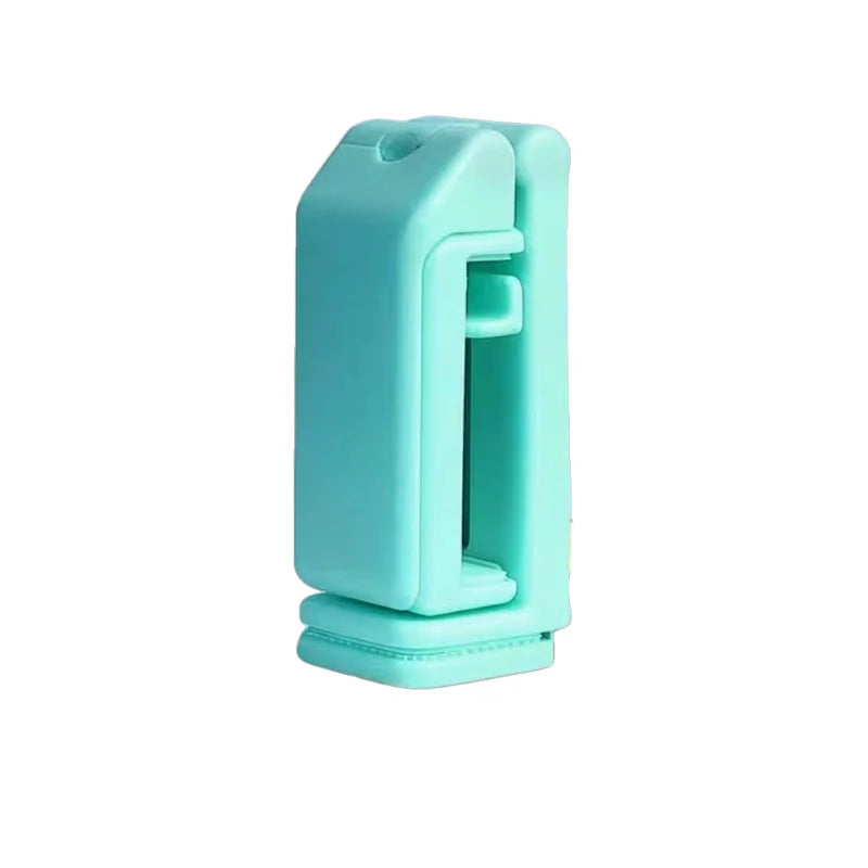 Grön/ Rosa - Hopfällbara mobilstativ är perfekt för UGC, flygresor, tågresor, bil och skrivbord, 360° Roterbart & Handsfree